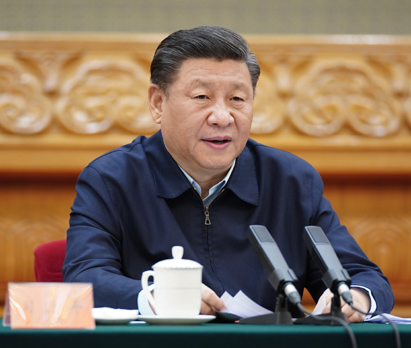 3月6日，中共中央总书记、国家主席、中央军委主席习近平在北京出席决战决胜脱贫攻坚座谈会并发表重要讲话。